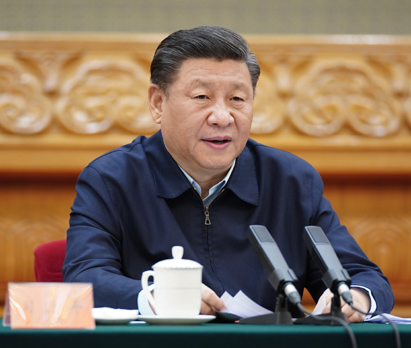 3月6日，中共中央总书记、国家主席、中央军委主席习近平在北京出席决战决胜脱贫攻坚座谈会并发表重要讲话。